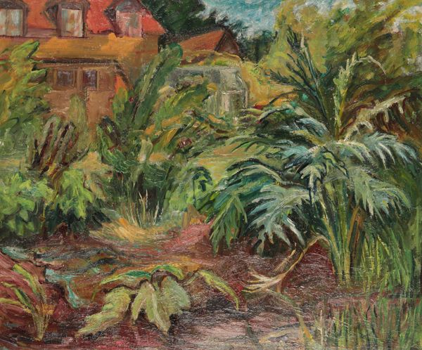 *MAVIS FREER (1927-2016) 'Garden Scene'