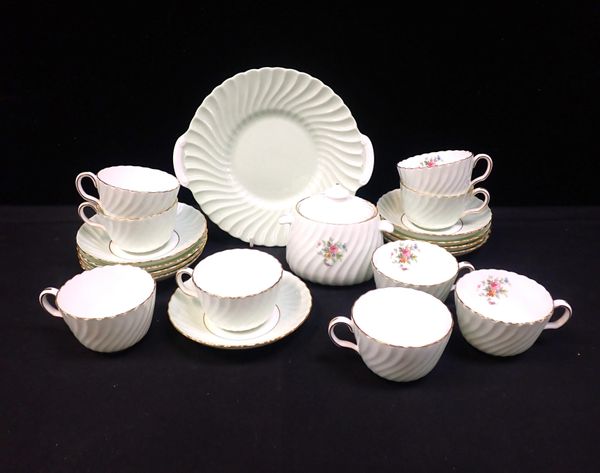 A MINTON 'DAWN' PART-TEA SERVICE