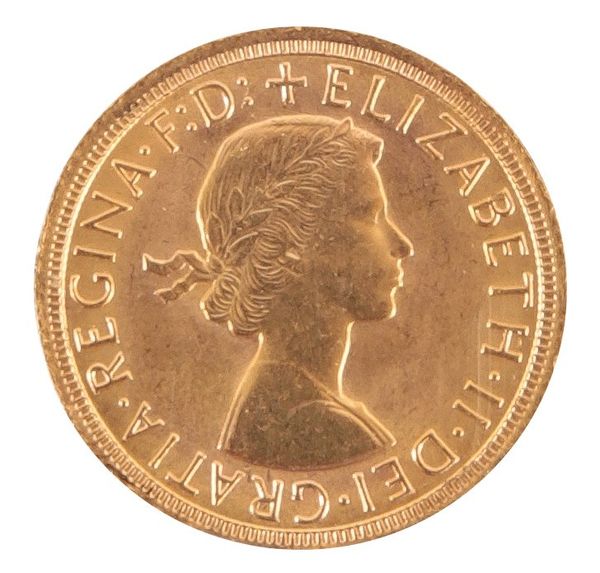 A 1965 QUEEN ELIZABETH II GOLD SOVEREIGN