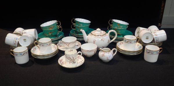 A RICHARD GINORI PART COFFEE SERVICE
