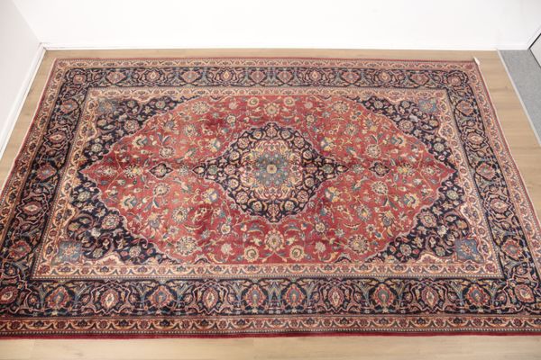 A CENTRAL PERSIAN KASHAN CARPET