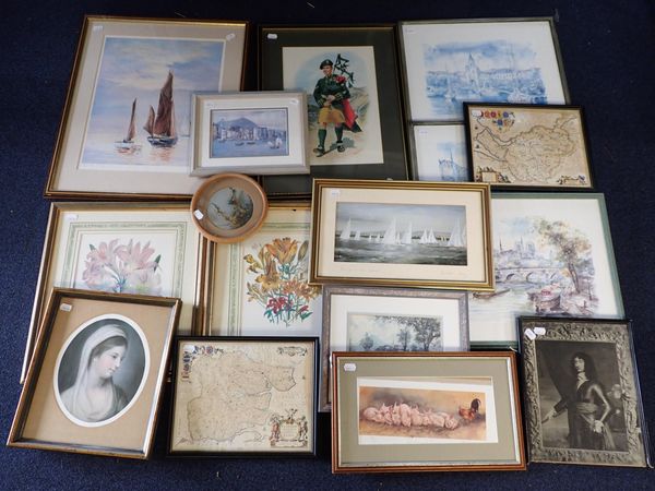 A QUANTITY OF PRINTS