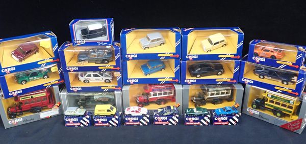 A COLLECTION OF BOXED CORGI DIECAST MODELS