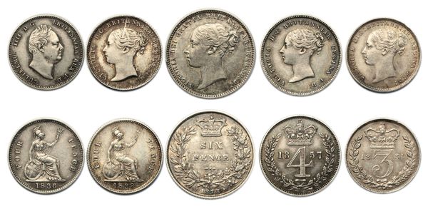 British small silver denominations (5)