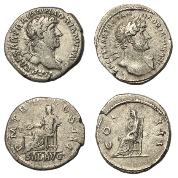 † Hadrian (117-138AD), Roman Empire (2)