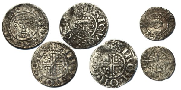 Hammered coins (3)