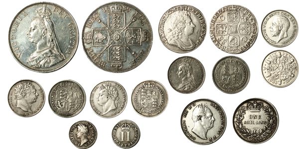 Mixed Silver Coins (8)