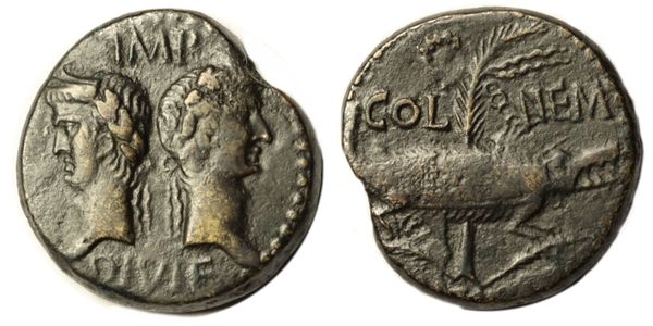 Roman, Augustus and Agrippa (27BC-12AD)