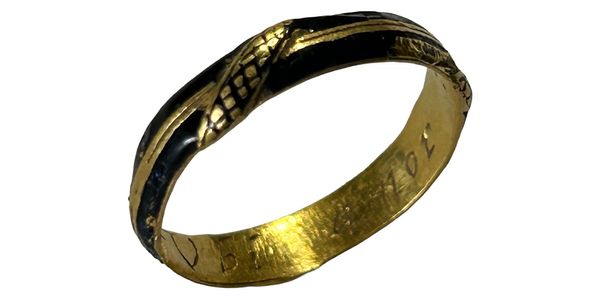 Gold Posey ring, 1600-1750