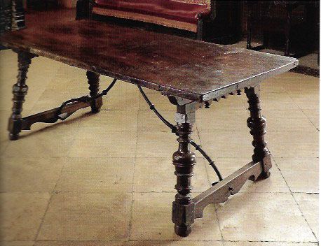 A Spanish Walnut Centre Table