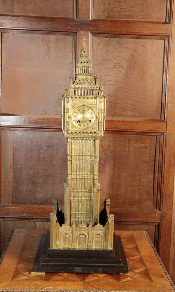 'Big Ben': A Victorian Brass Table Clock