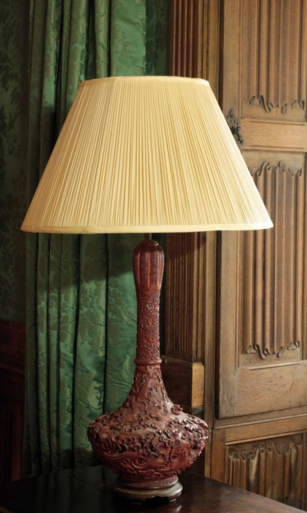 A Chinese 'Cinnabar' Lacquer Vase