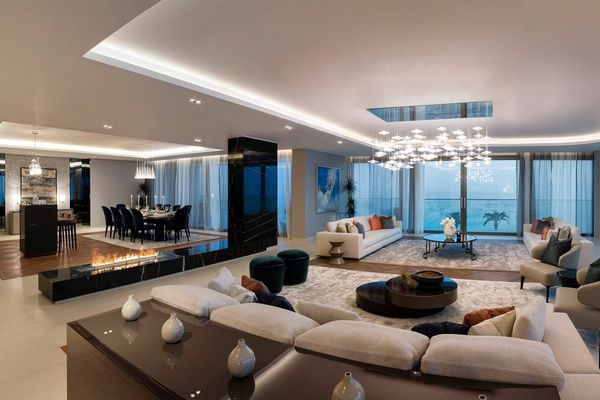 A sea view apartment