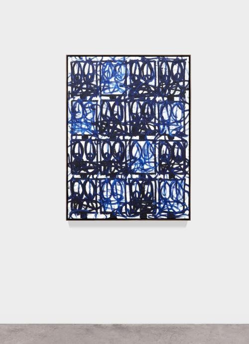 Rashid Johnson (b. 1977) Bruise Painting "Pure Love"