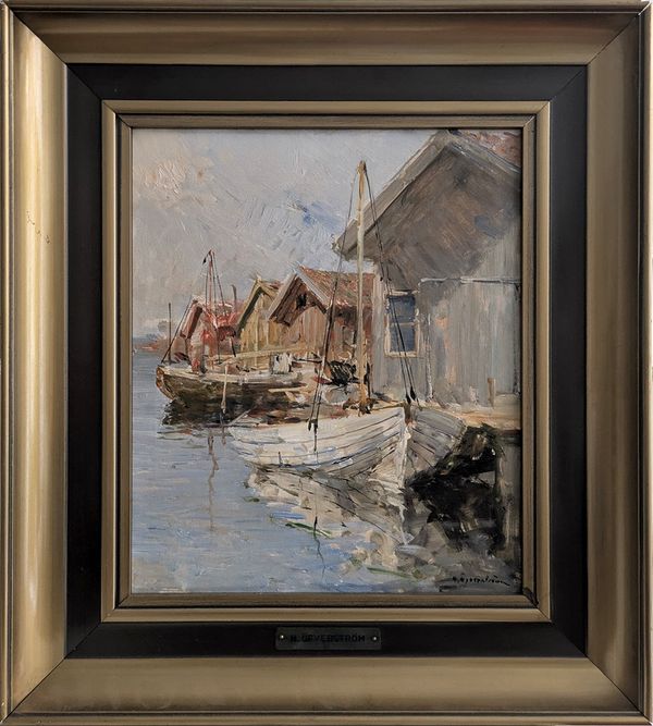 20th Century Swedish School 'Calm Waters'