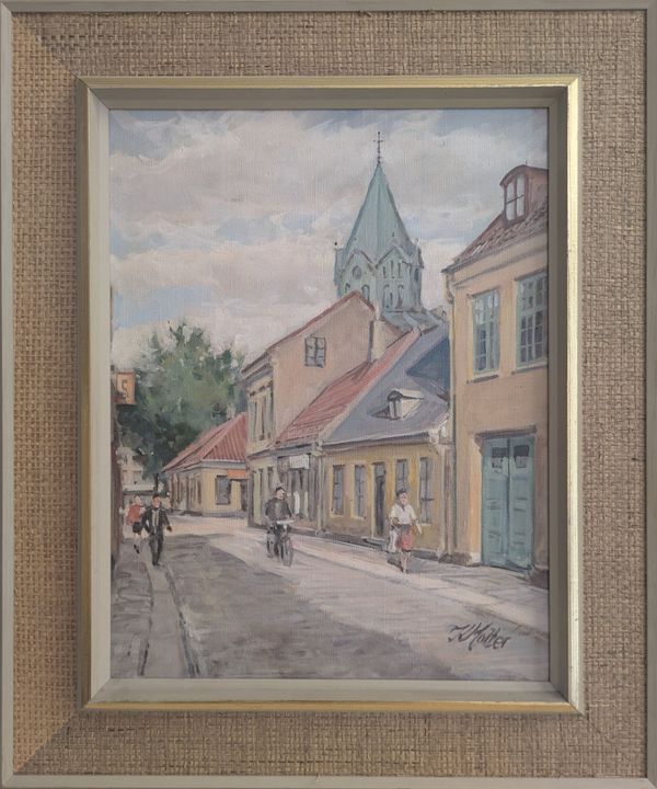 Kaj Molter (1903-1977) 'Stockholm Street'