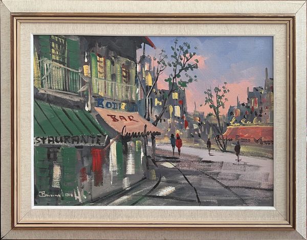 20th Century Continental School ‘Parisian Bar’