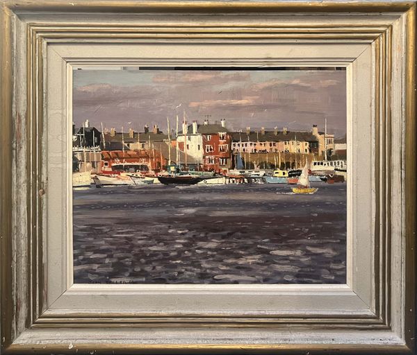 20th Century Swedish School 'Quiet Moorings'