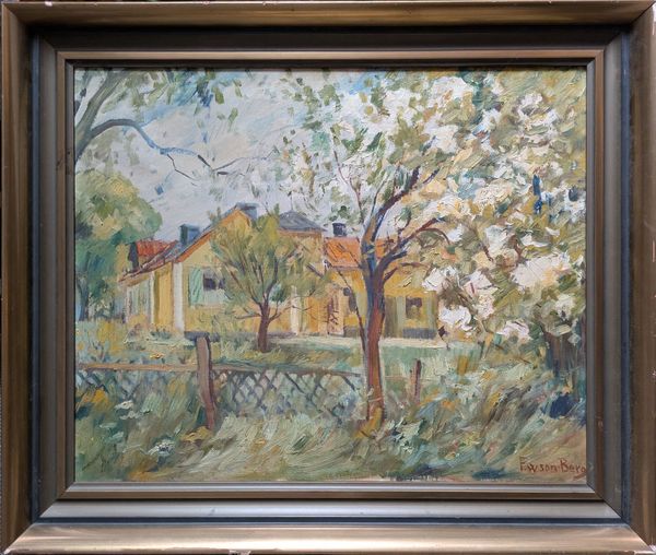 20th Century British School ‘Garden Blossom’