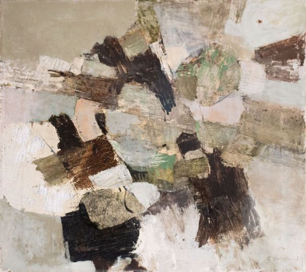 20th century swedish school  'Abstract in Greys' - Photo 2