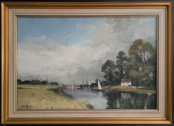 John Ambrose (1931-2010) ‘A day on the river’