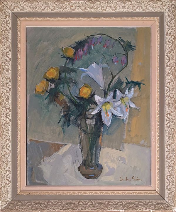 Carsten Ström (1913–1995) 'Modernist Still Life'