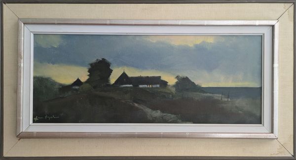 Arne Aspelin (1911-1990) 'Sunrise by the sea'