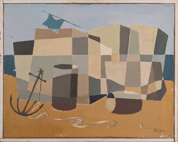 20th Century Swedish School 'Beach detritus'