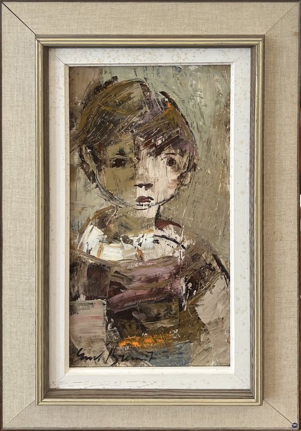 20th Century Swedish School ‘Portrait of Young Boy’
