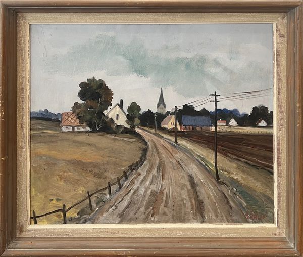 20th Century Swedish School ‘The Road to the Village’