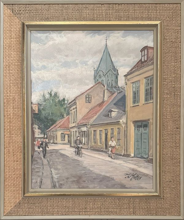 20th Century Swedish School ‘Stockholm Street’