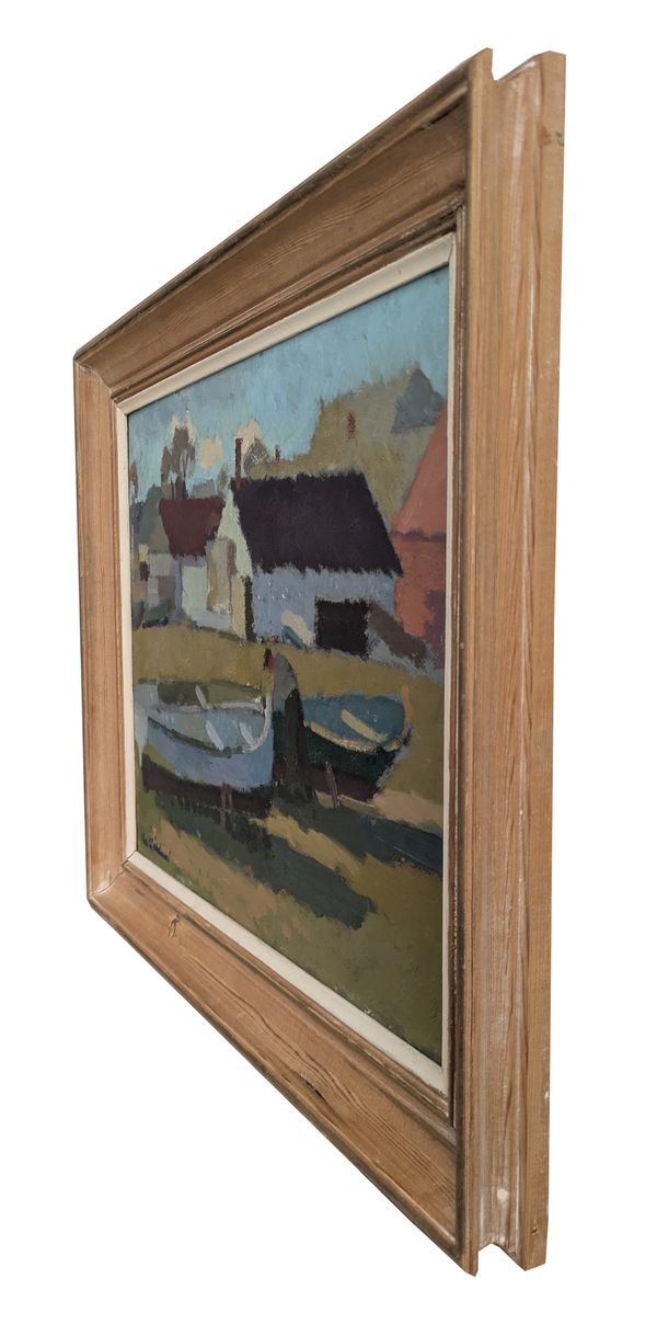 Richard Bjorklund (1897-1974) 'Repairing the Boats' - Photo 3