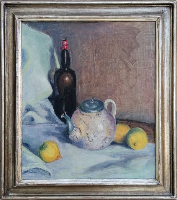 20th Century Swedish School 'Still life with Teapot'