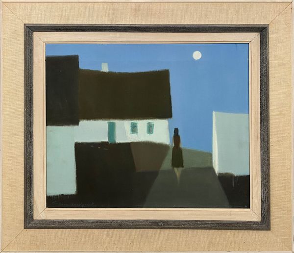 Fabian Lundqvist (1913-1989)  ‘A Walk in the Moonlight’