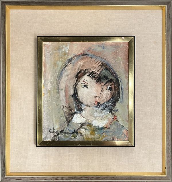 20th Century Swedish School ‘Head of a Girl’