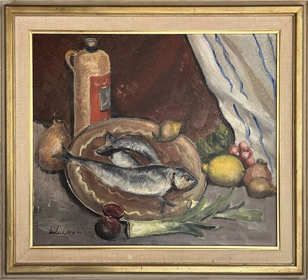 20th Century Swedish School 'Kitchen Still Life'