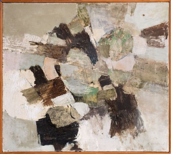 20th century swedish school  'Abstract in Greys'
