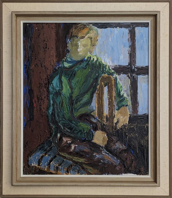 20th Century Swedish School ‘Seated Boy’