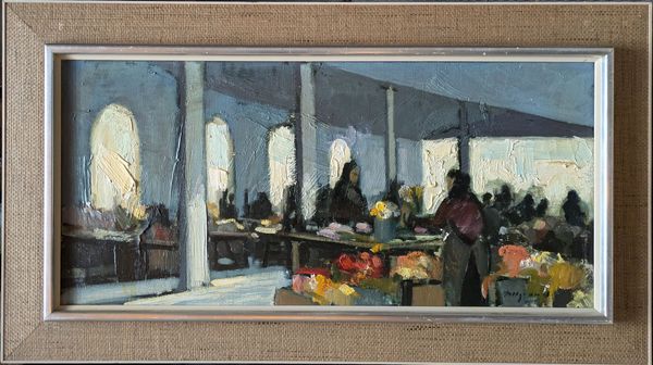 Bengt Hillgrund (1935-1981)  ‘Covered Market'