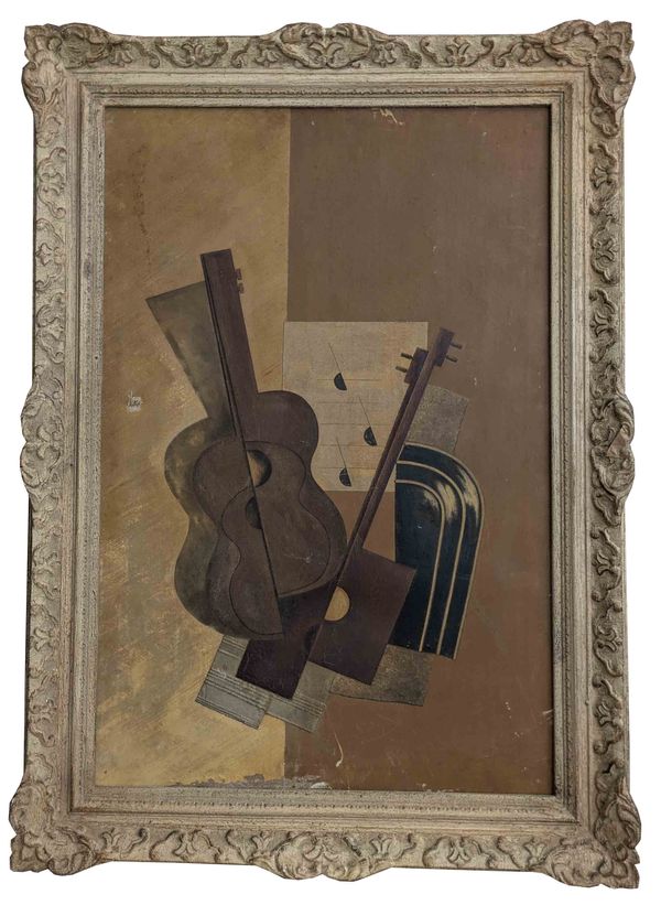20th Century British School ‘Cubist Still Life’