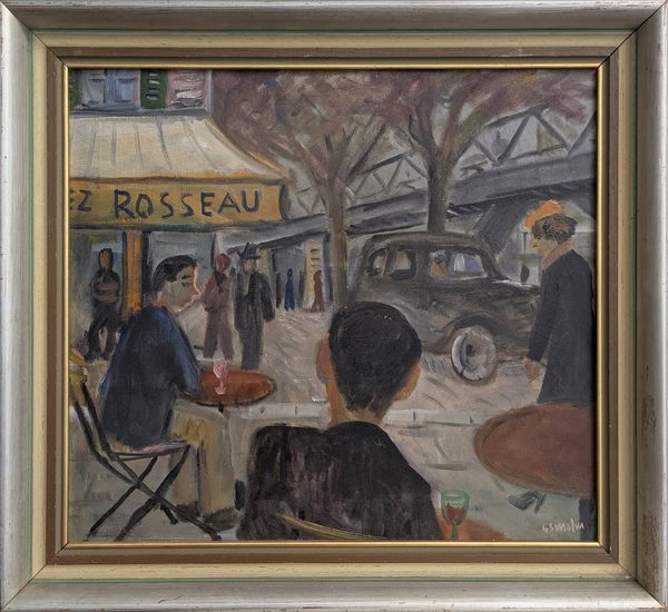20th Century Swedish School ‘Café Rosseau’