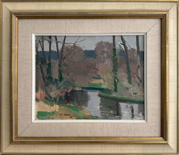 Nils Ove Olson (1903–1975) ‘A Bend in the River’