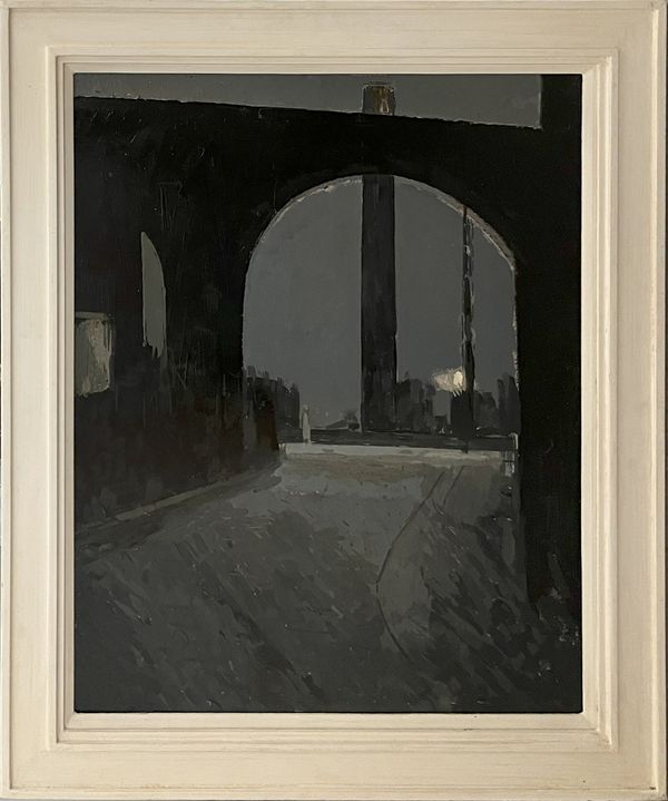 DW English School c.1960 'Viaduct at Night'