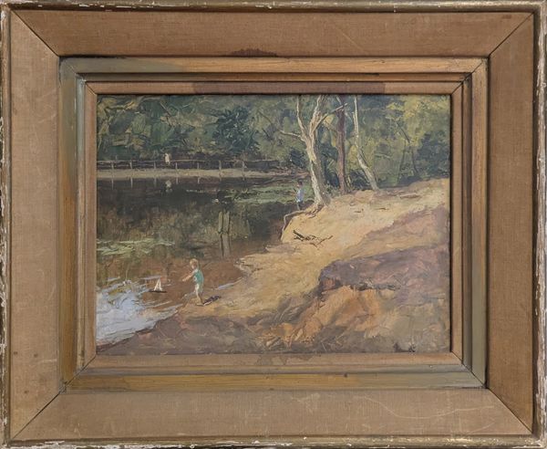 20th Century British School 'Hampstead heath, 1957'