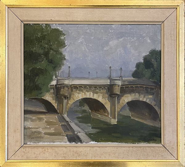 20th Century Swedish School 'Pont Neuf, Paris'