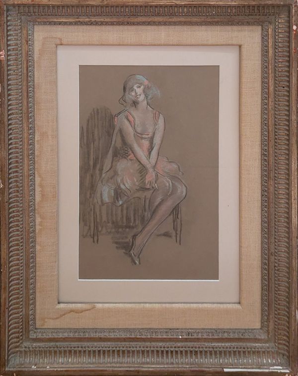 Modern British School  'Seated Flapper'