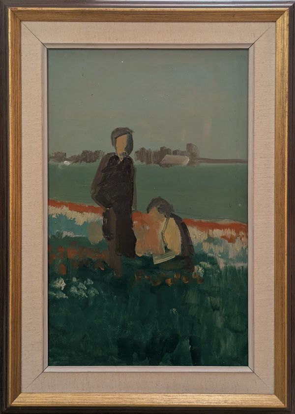 20th Century Swedish School 'In a Flower Meadow'