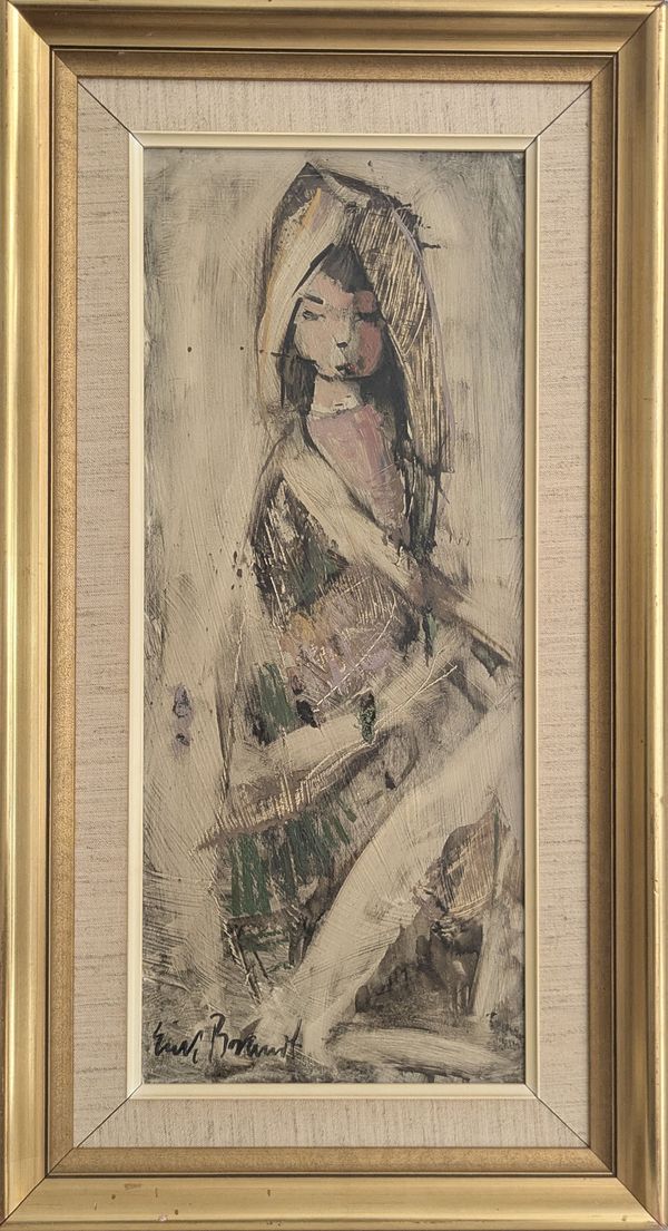 20th Century Swedish School 'Portrait of a Young Girl'