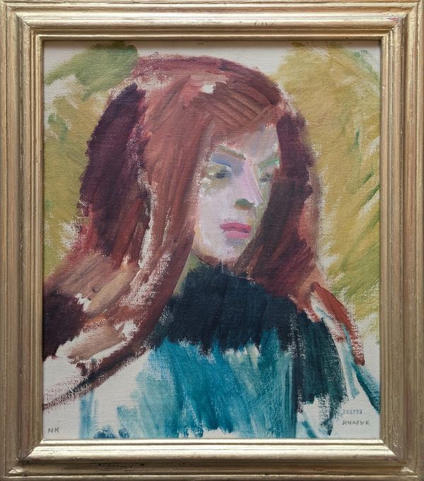 Nils-Folke Knafve (1905–1996) 'Portrait of a young Woman'