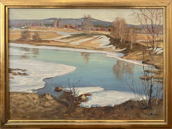 20th Century Swedish School ‘Spring Thaw’